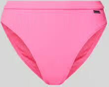 VENICE BEACH High waist bikinibroekje met labeldetail model 'Lucky' - Foto 3