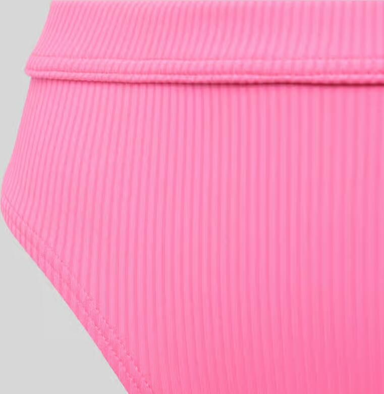 VENICE BEACH High waist bikinibroekje met labeldetail model 'Lucky'