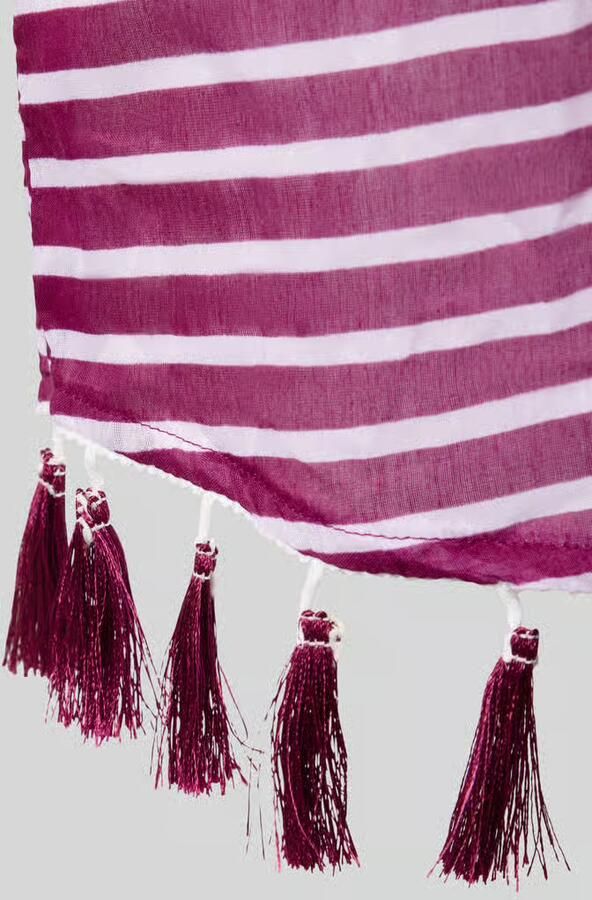 VENICE BEACH Tuniek met V-hals en pompons