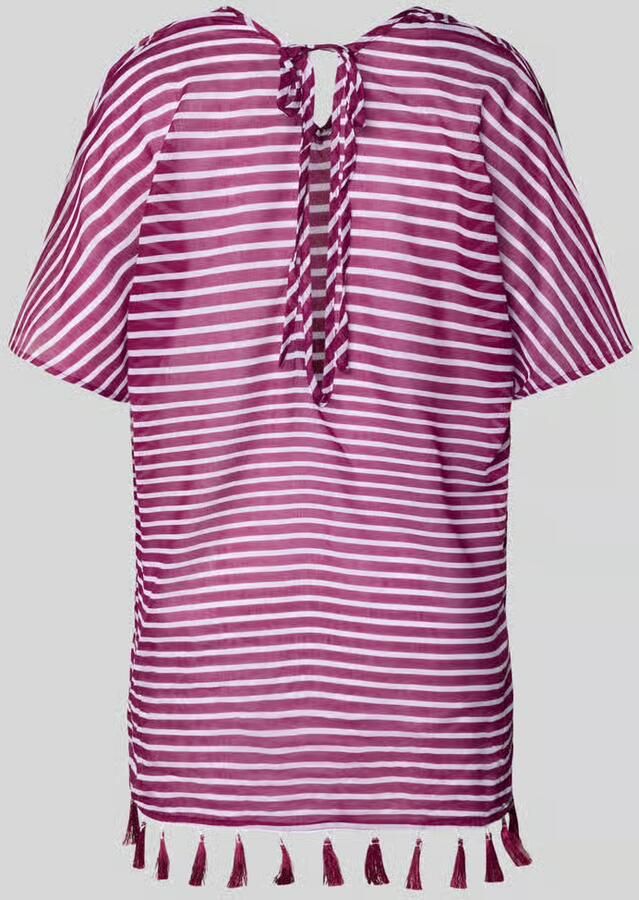 VENICE BEACH Tuniek met V-hals en pompons