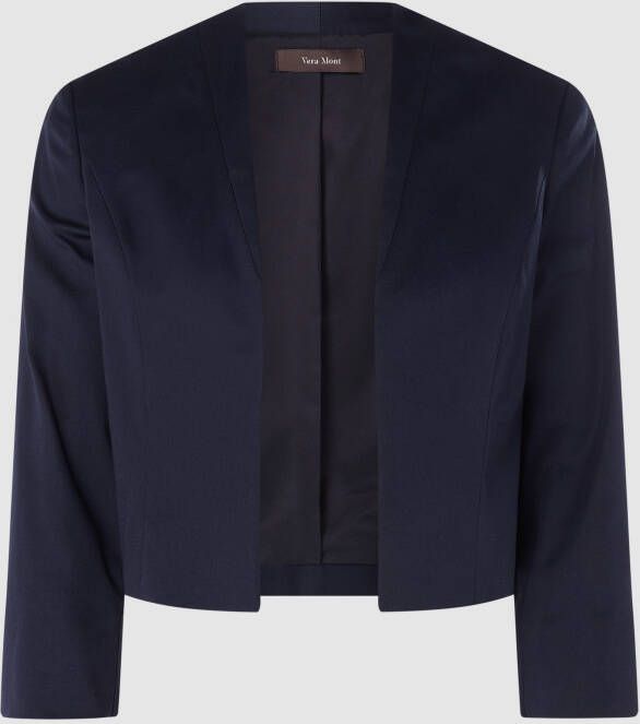 Vera Mont Stijlvolle Bolero Jas Blue Dames