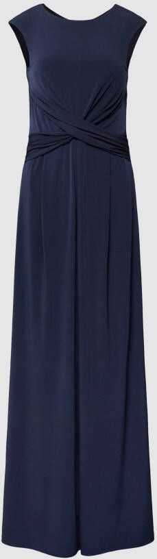 Vera Mont Gerimpelde mouwloze jumpsuit Blue Dames