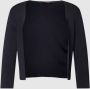 Vera Mont Glitter Gebreide Bolero Blue Dames - Thumbnail 1
