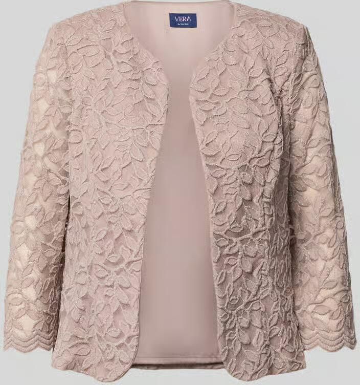 Vera Mont Blazer met kant en 3 4-mouw - Foto 2