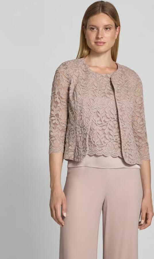 Vera Mont Blazer met kant en 3 4-mouw - Foto 2