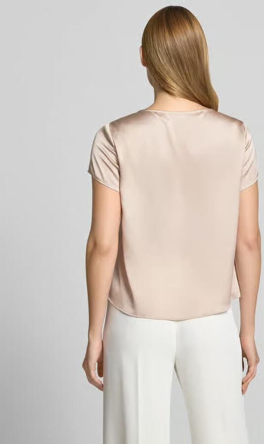 Vera Mont Blouseshirt met ronde hals en plooien - Foto 4