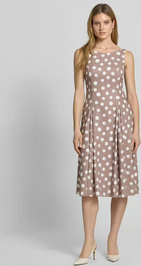 Vera Mont Cocktailjurk met allover-look - Foto 3
