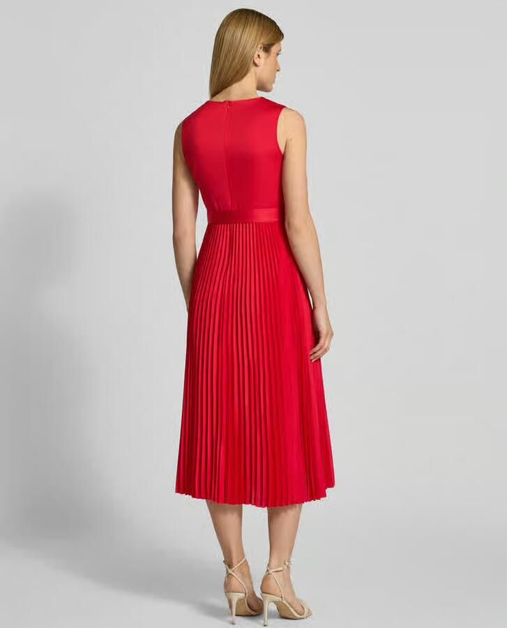 Vera Mont cocktailjurk met plissévouwen