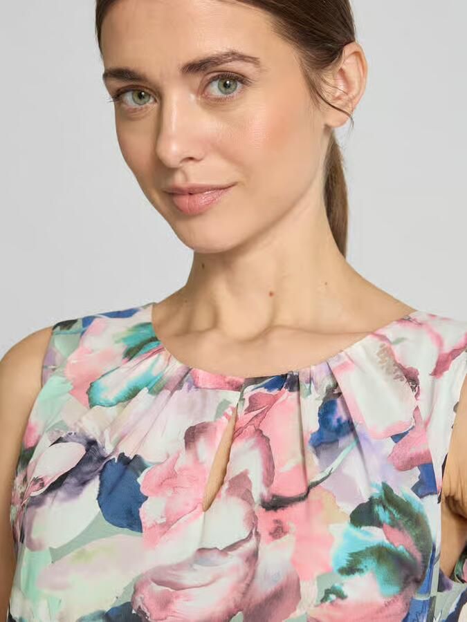 Vera Mont Cocktailjurk met ronde hals