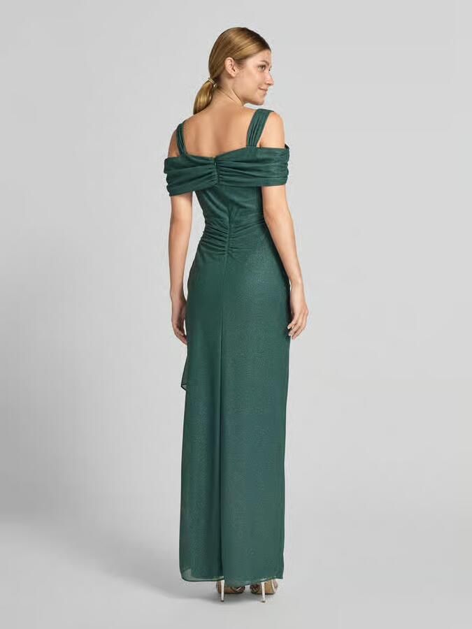 Vera Mont empire avondjurk van chiffon - Foto 3