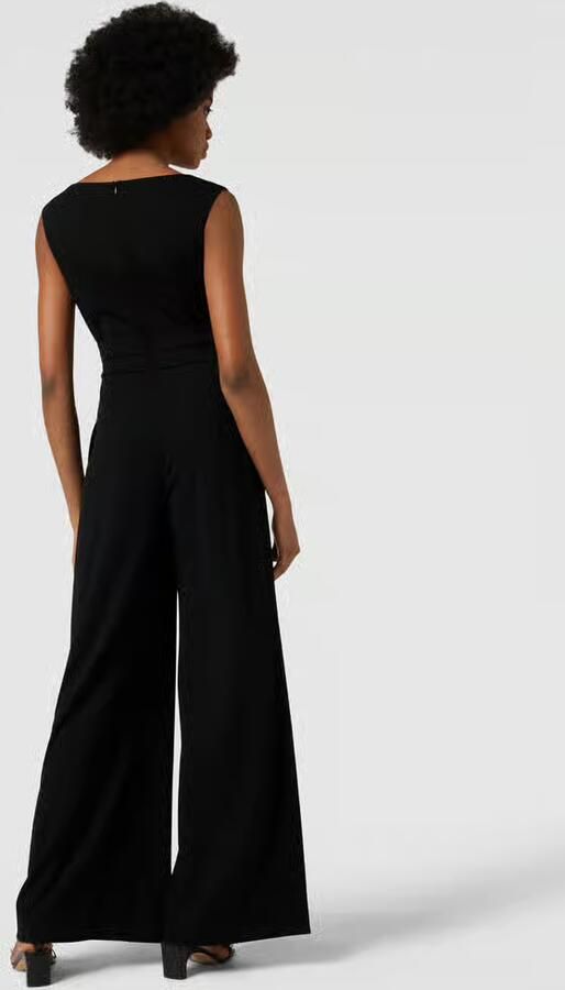 Vera Mont Mouwloze Jumpsuit Overall Black Dames