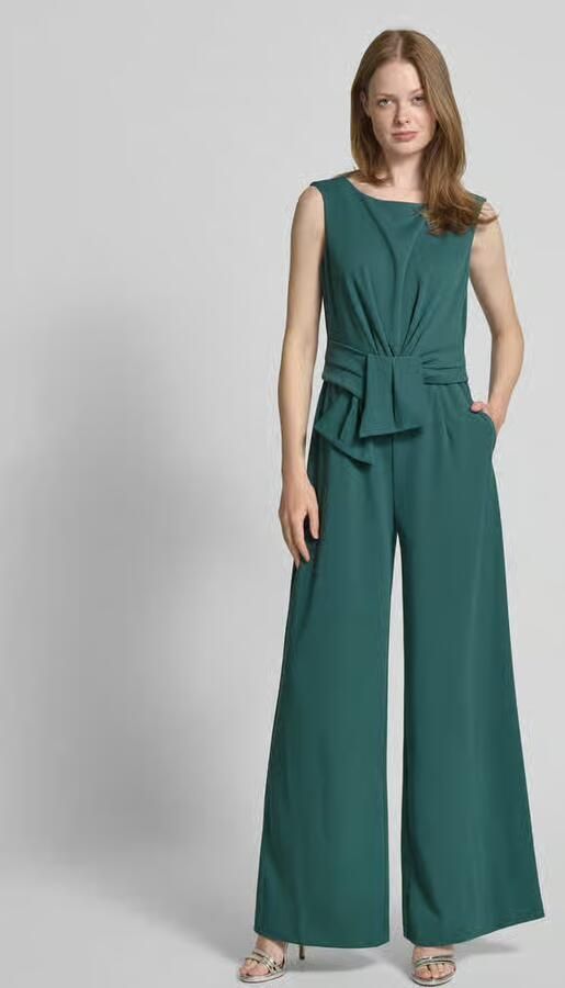 Vera Mont Jumpsuit met strikceintuur