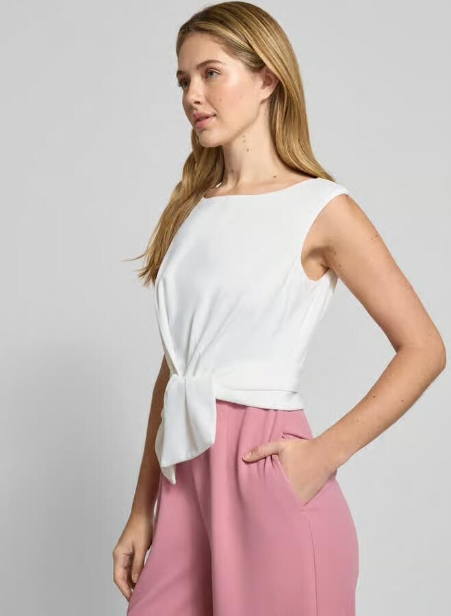 Vera Mont Jumpsuit met Knoopdetail