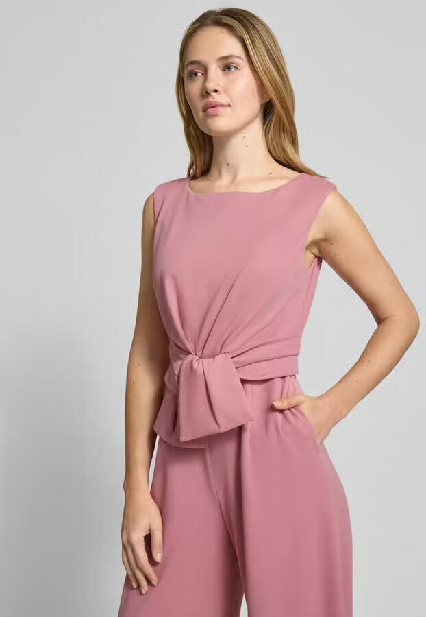 Vera Mont Jumpsuit met Knoopdetail