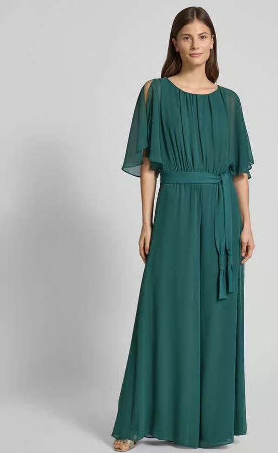 Vera Mont Elegante jumpsuit met halve mouwen Green Dames - Foto 5