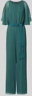 Vera Mont Elegante jumpsuit met halve mouwen Green Dames - Foto 2