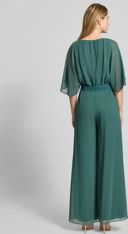 Vera Mont Elegante jumpsuit met halve mouwen Green Dames - Foto 6