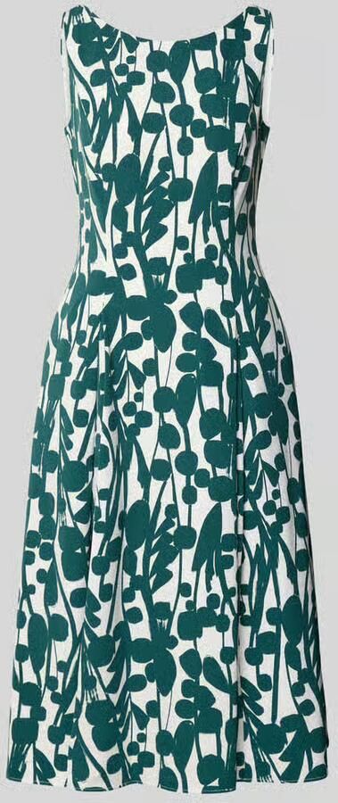 Vera Mont Grafische Print Cocktailjurk Multicolor Dames - Foto 4