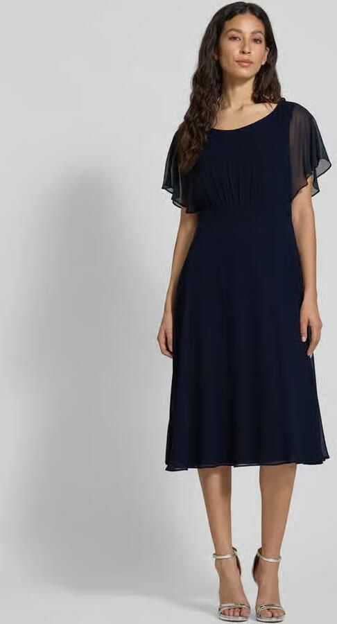 Vera Mont Cocktailjurk met korte mouwen Blue Dames - Foto 2