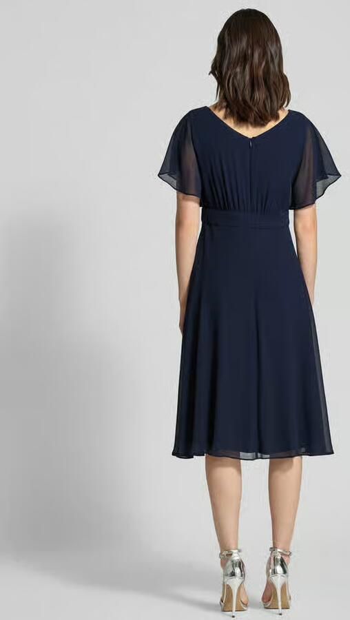 Vera Mont Cocktailjurk met korte mouwen Blue Dames - Foto 3