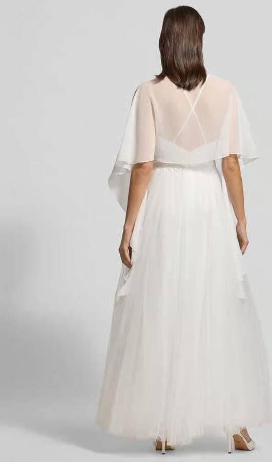Vera Mont Stijlvolle Bolero Sjaal White Dames - Foto 5