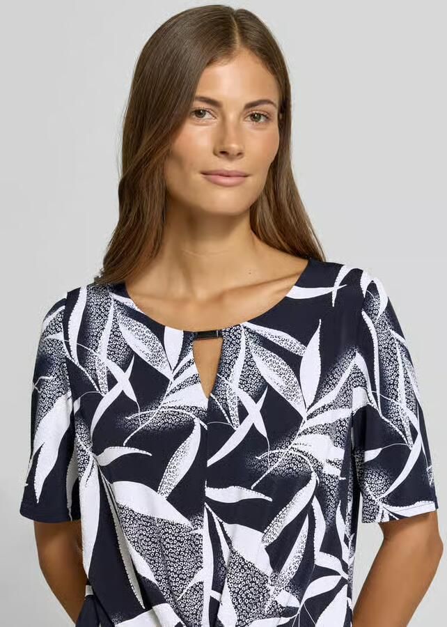 Vera Mont Regular fit blousetop met all-over motief - Foto 2