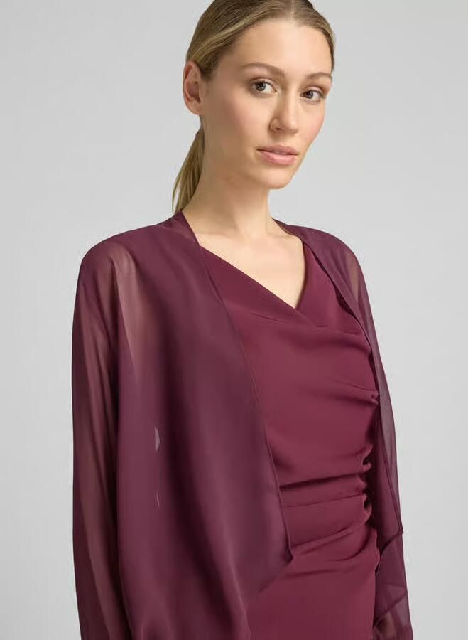 Vera Mont Regular Fit bolero in semi-transparant design