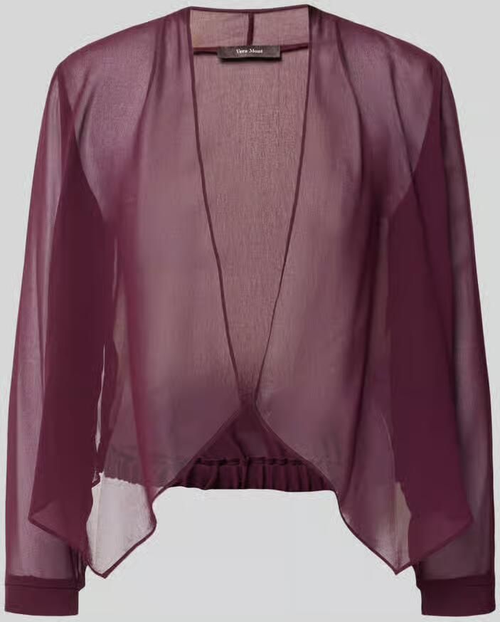 Vera Mont Regular Fit bolero in semi-transparant design - Foto 2