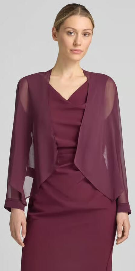 Vera Mont Regular Fit bolero in semi-transparant design - Foto 4