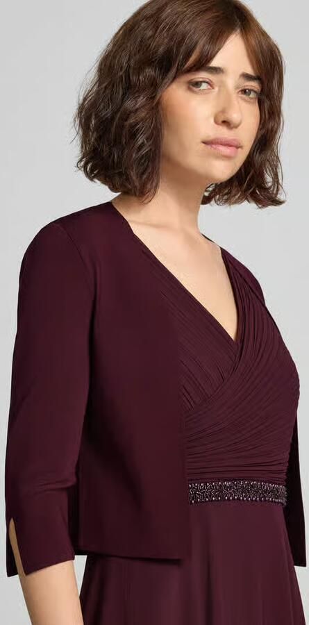 Vera Mont regular fit bolero van viscosemix - Foto 2