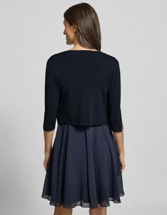 Vera Mont Glitter Gebreide Bolero Blue Dames - Foto 2