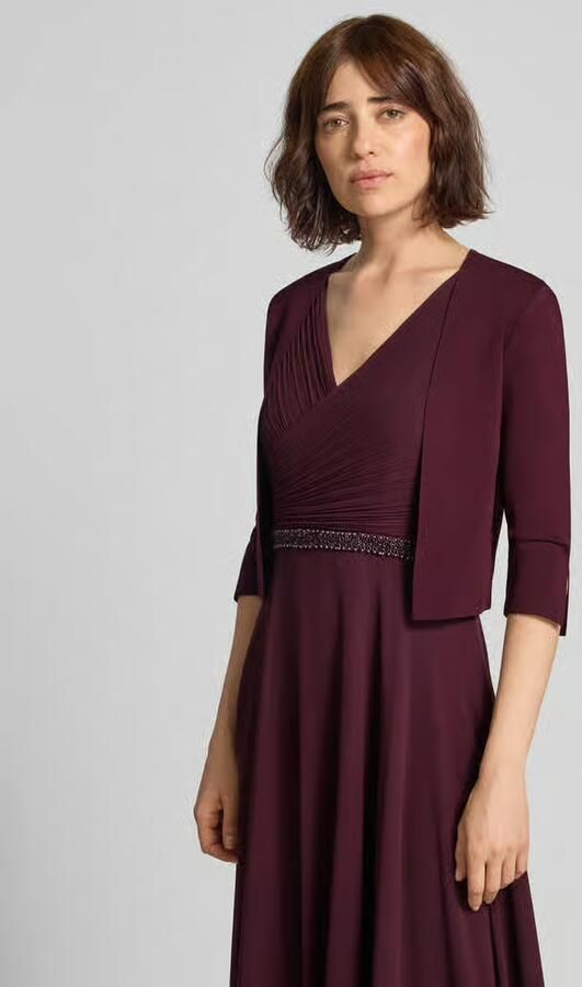Vera Mont regular fit bolero van viscosemix - Foto 2