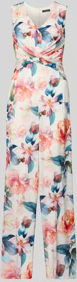 Vera Mont Regular fit Jumpsuit met bloemige all-over print - Foto 2