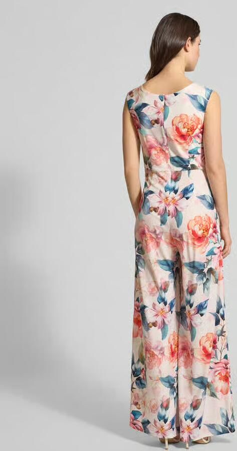 Vera Mont Regular fit Jumpsuit met bloemige all-over print - Foto 3