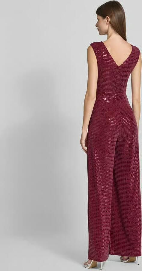 Vera Mont Relaxed fit jumpsuit met pailletten
