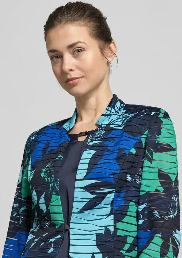 Vera Mont Slim fit blazer in all-over look