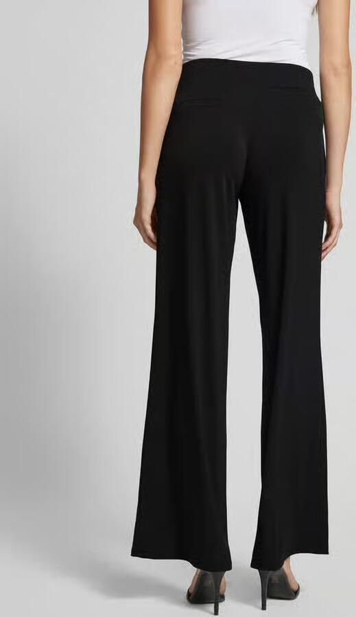Vera Mont Straight leg stoffen broek met elastische band - Foto 4