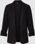Vero Moda Blazer van een mix van viscose en linnen met 3 4-mouwen model 'JESMILO' - Thumbnail 2