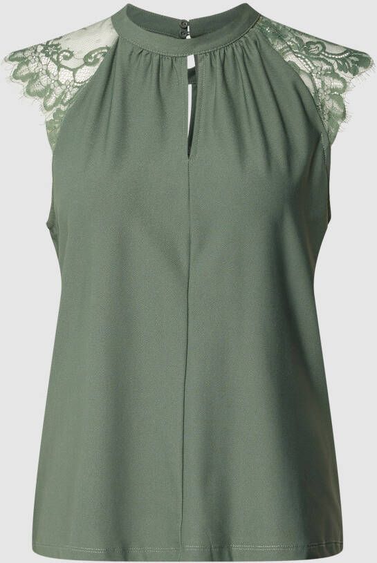 Vero Moda Blouse met kant model 'MILLA'
