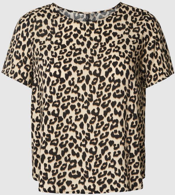 Vero Moda Curve PLUS SIZE blouseshirt met dierenprint model 'EASY'