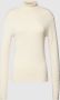 Vero Moda Slim fit shirt met lange mouwen van viscosemix met col model 'GLORY' - Thumbnail 3