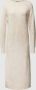 Vero Moda Gebreide jurk met geribde ronde hals model 'LEFILE' - Thumbnail 2