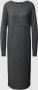 Vero Moda Gebreide jurk met geribde ronde hals model 'LEFILE' - Thumbnail 1