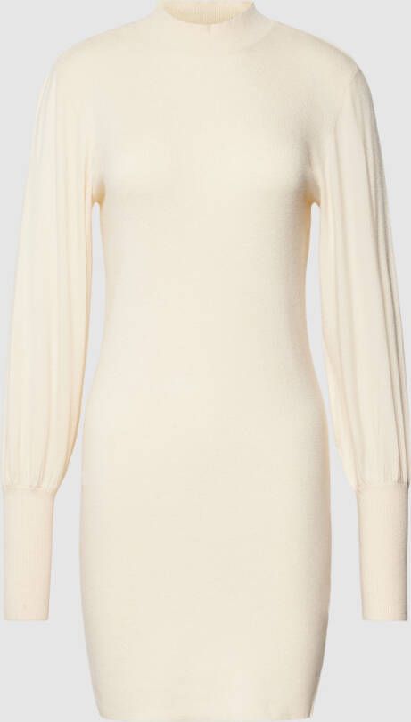 Vero Moda Gebreide jurk met opstaande kraag model 'HOLLYKARISPUFF'