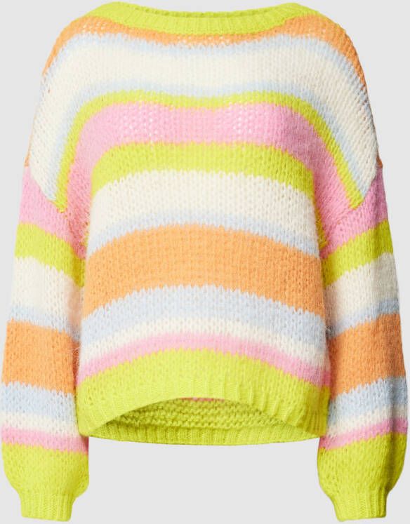 Vero Moda Gebreide pullover met blokstrepen model 'LANEY'