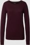Vero Moda Regular fit gebreide pullover met ronde hals model 'CARE STRUCTURE' - Thumbnail 1