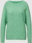 Vero Moda Stijlvolle gebreide trui voor modebewuste vrouwen Groen Dames - Thumbnail 2