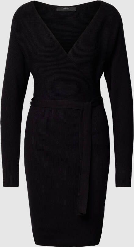 Vero Moda Knielange gebreide jurk van viscosemix model 'Holly'