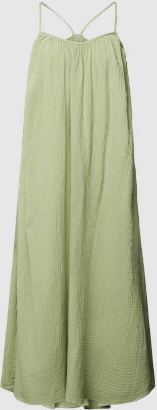 Vero Moda Knielange jurk met spaghettibandjes model 'NATALI'