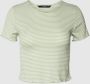 Vero Moda Kort T-shirt met streepmotief model 'MADI' - Thumbnail 1